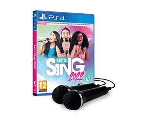 Spill - Let's Sing 2022 + 2 Microphones (French & English Songs) - Sony PlayStation 4 - Musikk - 4020628684396