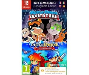 Spill - Piczle Cross Adventure & PictoQuest: The Cursed Grids (Code in a Box) - Nintendo Switch - Eventyr - 8720256139041