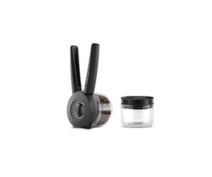 Kjøkkenredskaper - Dreamfarm Ortwo Lite Black + Extra Jar Set - DFOR7220