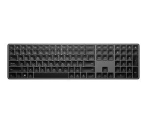 Tastatur - HP Dual Mode 975 Wireless - Tastatur - Nordisk - Svart - 3Z726AA#UUW