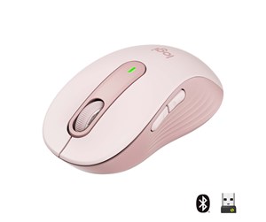 Mus - Logitech Signature M650 Large Wireless Rose - Mus - Optisk - 5 - Rosa - 910-006237