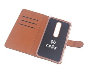 Mobil - Deksel og etui - CELLY WALLY CASE OnePlus 7 Black - WALLY849