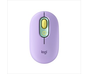 Mus - Logitech POP Mouse - Daydream Mint - Mus - Optisk - 4 - Lilla - 910-006547