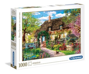 Puslespill - Clementoni 1000 pcs. High Quality Collection The Old Cottage - 39520