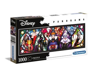 Puslespill - Clementoni Disney: Villains - Panorama 1000 pieces Gulv - 39516