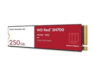 SSD - WD Red SN700 NAS SSD - 250GB - PCIe 3.0 - M.2 2280 - WDS250G1R0C