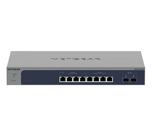 Switch/splitter - Netgear MS510TXM-100EUS 8-Port Multi-Gigabit/10G Ethernet Smart Switch with 2 SFP+ Ports - MS510TXM-100EUS