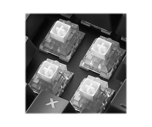 Tastatur - Sharkoon Skiller SGK60 - keyboard - QWERTY - US - Tastatur - Amerikansk Engelsk - Svart - 4044951030095