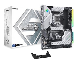 Hovedkort - ASRock Z690 Steel Legend Hovedkort - Intel Z690 - Intel LGA1700 socket - DDR4 RAM - ATX - 90-MXBH00-A0UAYZ