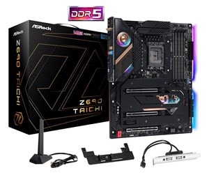 Hovedkort - ASRock Z690 Taichi Hovedkort - Intel Z690 - Intel LGA1700 socket - DDR5 RAM - ATX - 90-MXBGV0-A0UAYZ