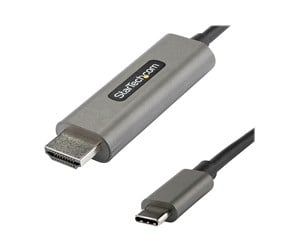 Skjermkabel - StarTech.com USB-C to HDMI Cable 4K HDR 1m - CDP2HDMM1MH