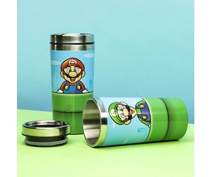 Kjøkkentilbehør - Paladone Super Mario Warp Pipe Travel Mug - PP6349NN