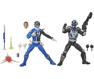 Figurer - Hasbro Power Rangers Lightning Collection S.P.D. Squad B Blue Ranger Vs. Squad A Blue Ranger 2-Pack - F11715X0