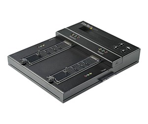 Harddisk-array - StarTech.com SM2DUPE11 Standalone M.2 SATA & M.2 NVMe Duplicator and Eraser - SM2DUPE11