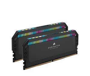 RAM - Corsair Dominator Platinum RGB DDR5-5200 - 32GB - CL40 - Dual Channel (2 pcs) - Intel XMP - Svart med RGB - CMT32GX5M2B5200C40