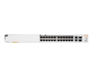 Switch/splitter - Hewlett Packard Enterprise HPE Aruba Instant On 1960 24G 20p Class4 4p Class6 PoE 2XGT 2SFP+ 370W Switch - JL807A#ABB