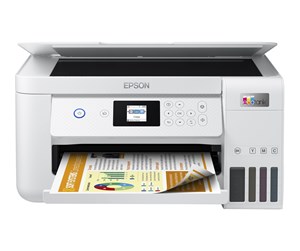 Skriver - Epson EcoTank ET-2856 All in One Blekkskriver Multifunksjon - Farge - Blekk - C11CJ63406