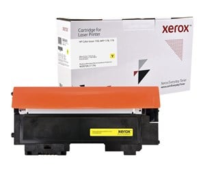 Printertilbehør blekk/toner - Xerox 006R04593 / Alternative to HP 117A / W2072A Yellow Toner - Laser toner Yellow - 006R04593