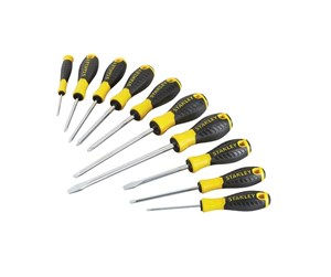 Verktøy - Stanley 10 Piece Essential Screwdriver Set - STHT0-60211