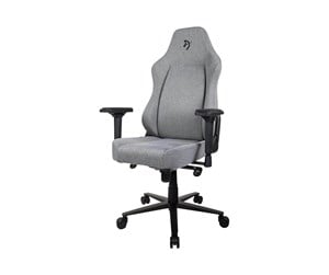 Gamingstol - Arozzi Primo - chair - aluminium woven fabric metal frame - grey Kontorstol - Aluminium - Opptil 140 kg - PRIMO-WF-GYBK