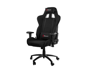 Gamingstol - Arozzi Inizio - chair - metal nylon fabric - black Kontorstol - Metall - Opptil 105 kg - INIZIO-FB-BLACK