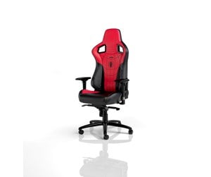 Gamingstol - noblechairs EPIC Gaming Chair - Spider-Man Special Edition Gamingstol - Svart/Rød - PU-lær - Opptil 120 kg - NBL-EPC-PU-SME