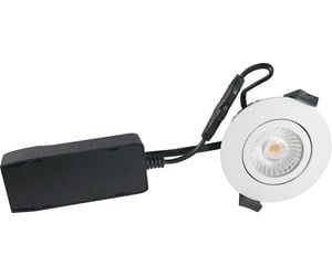 Lamper - Nordtronic Low Profile ECO 6W 2700K IP54 - 32111012