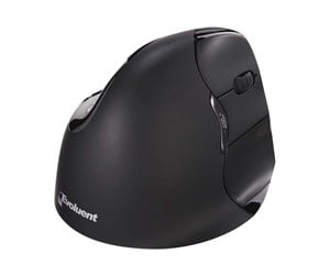 Mus - Evoluent Vertical Mouse 4 - Vertical mouse - 6 - Svart - BNEEVR4BB