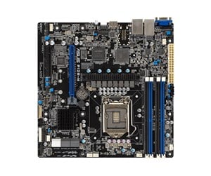 Hovedkort - ASUS P12R-M Hovedkort - Intel C252 - Intel LGA1200 socket - DDR4 RAM - Micro-ATX - 90SB09X0-M1UAY0