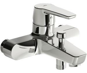 Blandebatterier og beslag - Oras Saga 3940 Tub and shower faucet chrome - 3940