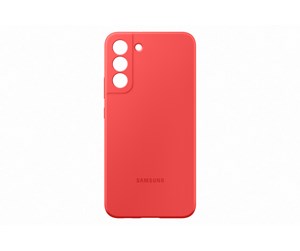 Mobil - Deksel og etui - Samsung Galaxy S22 Plus Silicone Cover - Glow Red - EF-PS906TPEGWW