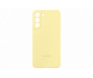 Mobil - Deksel og etui - Samsung Galaxy S22 Plus Silicone Cover - Butter Yellow - EF-PS906TYEGWW