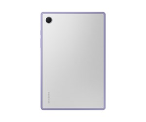 Nettbrett - Deksler og etui - Samsung Galaxy Tab A8 Clear Edge Back Cover - Lavender - EF-QX200TVEGWW