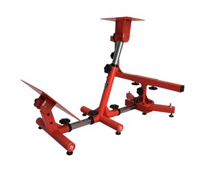 Gamingstol - Arozzi Velocità - gaming chair wheel/pedals stand - metal - red Gaming stol hjul / pedaler stand - Metall - VELOCITA-RED