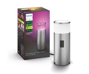 Smarthus - Philips Hue Outdoor Calla Pedestal - Inox - Extension - 929003098601