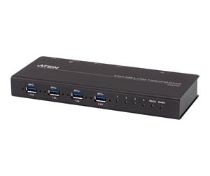 USB-hub - ATEN US3344I USB-hub - 4 porter - Svart - US3344I