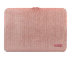 Veske/Hylster/Sekk til bærbar PC - Tucano Velluto Etui for MacBook Pro 16" & Laptop 15.6" | Rosa - BFVELMB16-PK