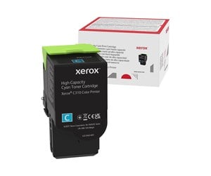 Printertilbehør blekk/toner - Xerox - high capacity - cyan - original - toner cartridge - Laser toner Blå - 006R04365