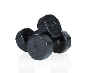 Sport & Fitness - Gymstick Vinyl Dumbbells 2 x 1kg - 61121-1