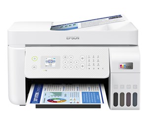 Skriver - Epson L5296 All in One Printer Blekkskriver Multifunksjon med faks - Farge - Blekk - C11CJ65404