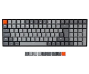 Tastatur - Keychron K4 RGB Aluminium (V2) - Gateron Brown Hot-Swap - Nordisk - Svart - K4-J3-BO