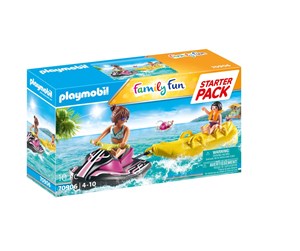 Playmobil - Playmobil StarterPack - Starter Pack vannscooter med bananbåt - 70906