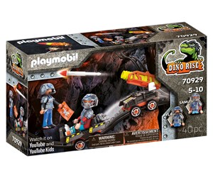 Playmobil - Playmobil Dinos - Dino Mine rakettvogn - 70929