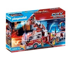 Playmobil - Playmobil City Action - Brannbil: amerikansk tårnstige - 70935