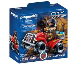 Playmobil - Playmobil City Action - Brannvesen - Speed Quad - 71090