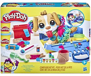 Byggesett - Hasbro Play-Doh Care 'n Carry Vet - F36395L0