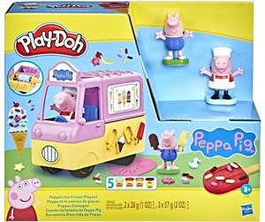 Byggesett - Hasbro Play-Doh Peppa's Ice Cream-lekesett - F35975L0