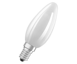 LED-lyspære - Osram LED-lyspære Parathom Candle 4.8W/827 (40W) Frosted Dimmable E14 - 4058075591257