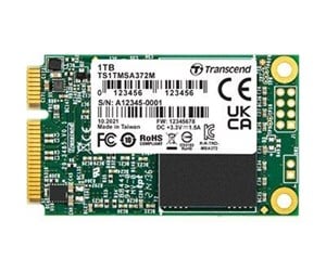 SSD - Transcend MSA372M SSD - 64GB - SATA-600 - mSATA - TS64GMSA372M