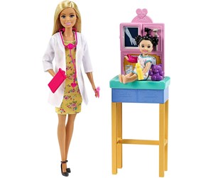 Dukker, Bamser & Utstyr - Barbie Pediatrician Doll Playset - GTN51